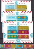 Cayman 1976 200 ani SUA MI 368-372 + bl.10 MNH 2 poze