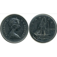 Canada 1973 - 10 cents, circulata