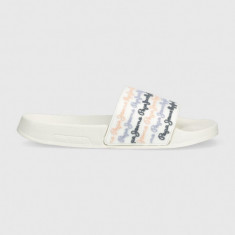 Pepe Jeans papuci SLIDER femei, culoarea alb, PLS70127