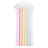 Saltea-Placa gonflabila pentru inot, Intex, 56804, Curcubeu, 180 X 86 cm, Multicolor