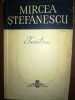Teatru- Mircea Stefanescu