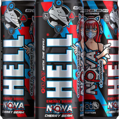 Set 3 Buc Hell Energy Gamer Nova Cherry Beam 250ML