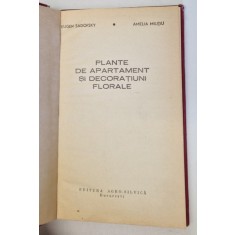 PLANTE DE APARTAMENT SI DECORATIUNI FLORALE- EUGEN SADOFSKY SI AMELIA MILITIU