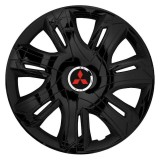 Cumpara ieftin Set 4 capace roti Supernova black laquered R16 Compatibil Cu Mitsubishi