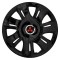 Set 4 capace roti Supernova black laquered R16 Compatibil Cu Mitsubishi