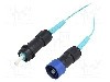 Conector fibra optica, {{Subtip conector}}, 1 pini, BULGIN - PXF4055CAB