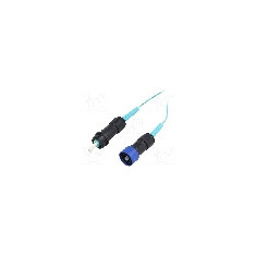 Conector fibra optica, {{Subtip conector}}, 1 pini, BULGIN - PXF4055CAB