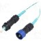 Conector fibra optica, {{Subtip conector}}, 1 pini, BULGIN - PXF4055CAB