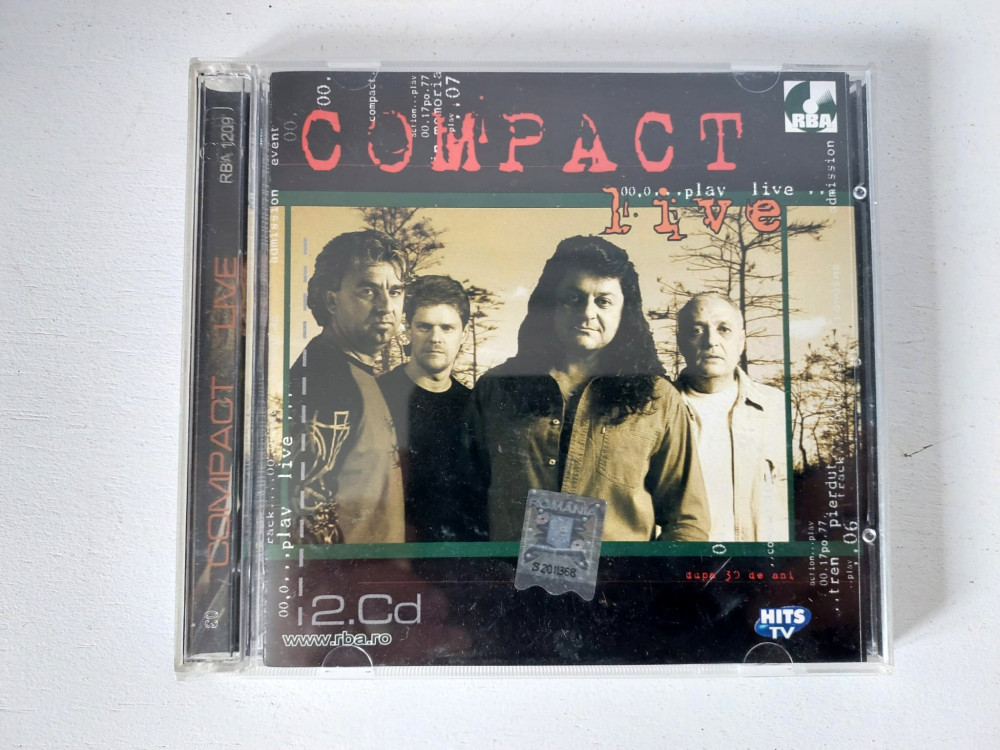 Compact live 2.CD - dubluCD muzica, RBA - NM | Okazii.ro
