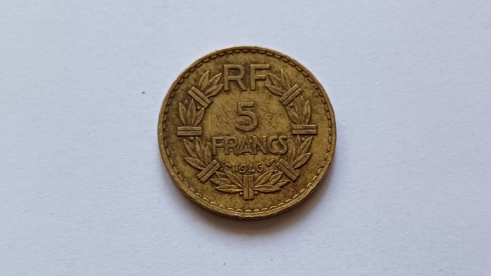 Franta -5 Francs 1946