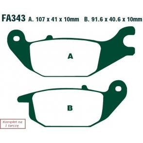 Klocki Ham. Moto. Honda Xl 125 Varadero (01-11)/ Cbr 125 (07-10) 298602 EBCFA343 foto