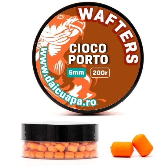 Wafters Dumbells Cioco Porto, 6 mm, 20 gr. - Da-i cu apa!