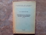 Conferencias de literatura espanola contemporanea (1898-1936) -Palmira Arnaiz Amigo, 1973