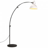 VidaXL Lampă de podea 25 W, alb, 150 cm, E27
