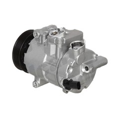 Compresor aer conditionat Audi A1 (8X), 2010-2018, motor 1.2 TFSI, 63kw, 1.4 TFSI, 90/136kw, benzina; 1.6 TDI, 66/77kw, 2.0 TDI, 105kw, diesel, rola foto