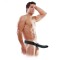 FETISH FANTASY SERIES - 19 CM HOLLOW STRAP-ON BLACK