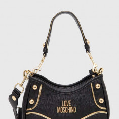 Love Moschino poseta culoarea negru