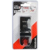 Yato YT-34685 - Set 3 accesorii multicutter taiere sistem Yato Quick Release