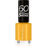 Rimmel 60 Seconds Super Shine lac de unghii culoare 150 Sandy Toes 8 ml