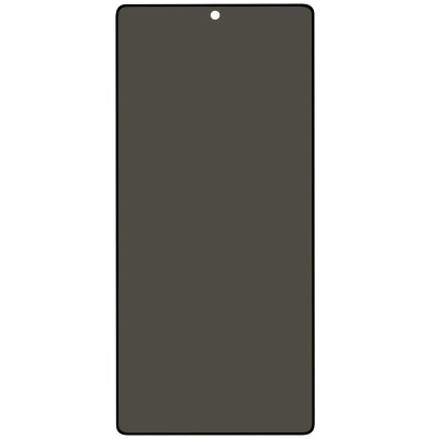 Folie sticla protectie ecran Privacy Full Glue margini negre pentru Samsung Galaxy S25+ foto