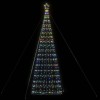 VidaXL Pom de Crăciun LED 1534 LED-uri colorate 503 cm