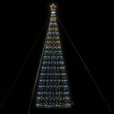 vidaXL Pom de Crăciun LED 1534 LED-uri colorate 503 cm