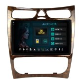 Navigatie 2K Benz CLK (W209) (2002-2006) 8GB RAM Android 13 Octacore Slot Sim 4G DSP GPS Wi-FI Carplay Android Auto USB Bluetooth Waze Touchscreen 9.5