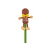 Creion Lemn Om Turta Dulce Fiesta Crafts - Figurina Papusa, Pictat Manual