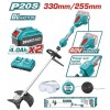TOTAL - MOTOCOASA LI-ION SI TRIMMER 40V (INCLUDE 2 BATERII, 1 INCARCATOR) RESIGILAT PowerTool TopQuality