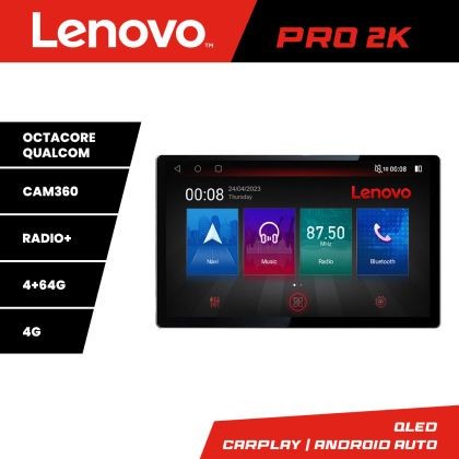 Navigatie Suzuki Swift 2010-2017 Lenovo PRO 4+64 2K 13 inch qled android 4G DSP gps internet Kit-179 CarStore Technology