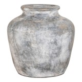 Cumpara ieftin Vază decorativă Santo, teracotă, gri deschis antic, &Oslash;30x30 cm