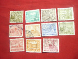 Set Timbre uzuale 1950 si 1953 Berlin ,9 val. stampilate, Stampilat