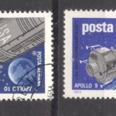 Romania 1969 Space Apollo 9-10 used DE.183