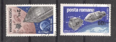 Romania 1969 Space Apollo 9-10 used DE.183 foto