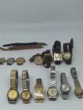 Lot 13 ceasuri vechi mecanice de damă. Orex, Slava, Zaria, Seiko,