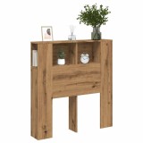 Tăblie pat dulap stejar artizanal 100x18,5x102,5cm lemn prelucrat