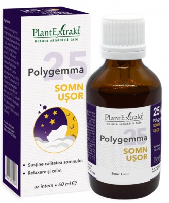 Polygemma 25 Somn Usor 50 mililitri PlantExtract foto