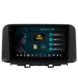 Navigatie 2K Hyundai Kona (2018+) 4GB RAM Android 13 Octacore Slot Sim 4G DSP GPS Wi-FI Carplay Android Auto USB Bluetooth Waze Touchscreen 10.36 Inch