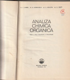 F. ALBERT, N. BARBULESCU, C. HOLSZKY, C. GREEF - ANALIZA CHIMICA ORGANICA