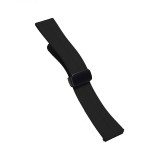 Cumpara ieftin Curea de ceas Neagra din silicon cu inchidere deployant magnetic 20mm, 22mm WZ5363, Time Veranda