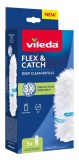 Rezerve pamatuf Vileda Flex&amp;Catch pentru praf, 5 bucati, 360&deg;