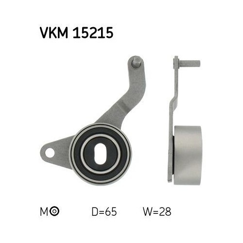 SKF rola intinzator, curea distributie
