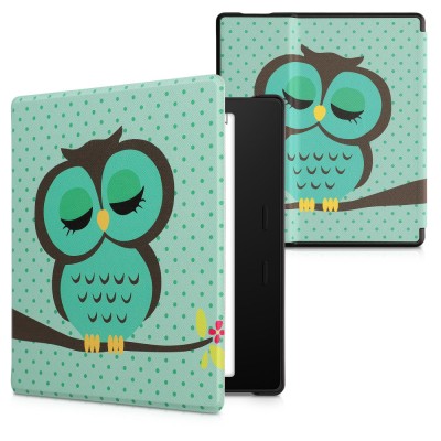 Husa kwmobile pentru Amazon Kindle Oasis 10, Piele ecologica, Multicolor, 49417.24 foto