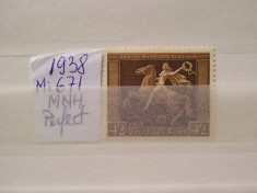 1938-Germania-Mi671-Complet set-MNH-Perfect foto