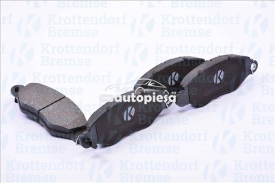 Set placute frana,frana disc FORD TRANSIT bus (FD, FB, FS, FZ, FC) (2000 - 2006) KROTTENDORF KRO1461 foto