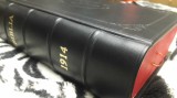 Biblia 1914, Ediție de Lux, Legată &icirc;n Piele, Ornamentată, Vechiul și Noul Testament, Raritate