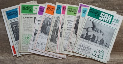 Revista Romana de Sah 1985 (an complet) foto