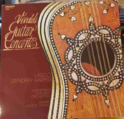 Disc vinil, LP. GUITAR CONCERTOS-ANTONIO VIVALDI foto