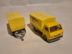 MAN-VW + remorca - Siku foto