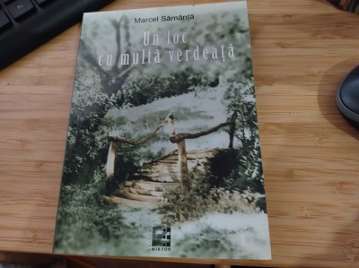 Un loc cu multă verdeață. Marcel Săm&amp;acirc;nță. Ed. Mirton, 2019 foto